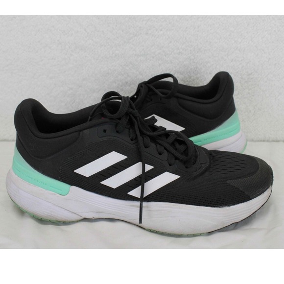 adidas Other - Adidas Running Shoes Lightweight Athletic Sneakers Black‎ White Mens Size 10